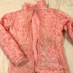 Girls reversible North face jacket!